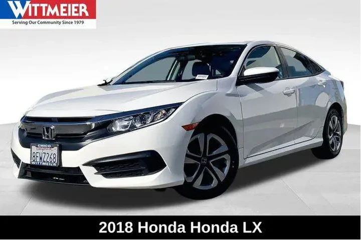 $19985 : Honda Civic 2018 LX 4dr Seda image 1