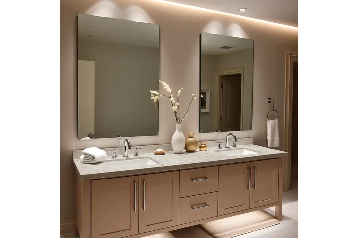Quartz Bathroom Countertops image 1
