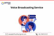 voice broadcasting service en New York