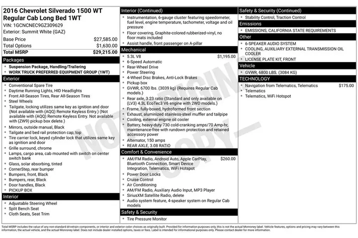 $11500 : Chevrolet Silverado 1500 201 image 3