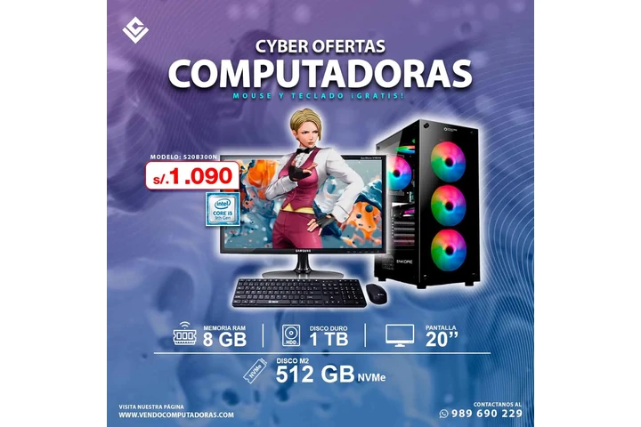 Computadora Intel Core i5 9na. image 3