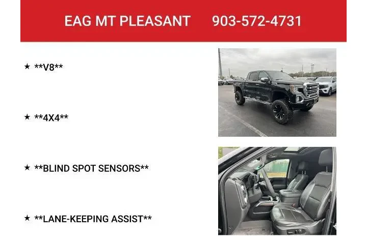 $35425 : GMC Sierra 1500 2020 4x4 SLT image 8