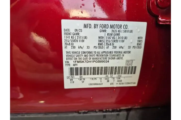 $28981 : Ford Explorer 2023 XLT 4dr S image 5