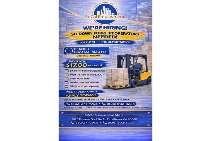 Forklift Bilingue SFS 1ro image 1