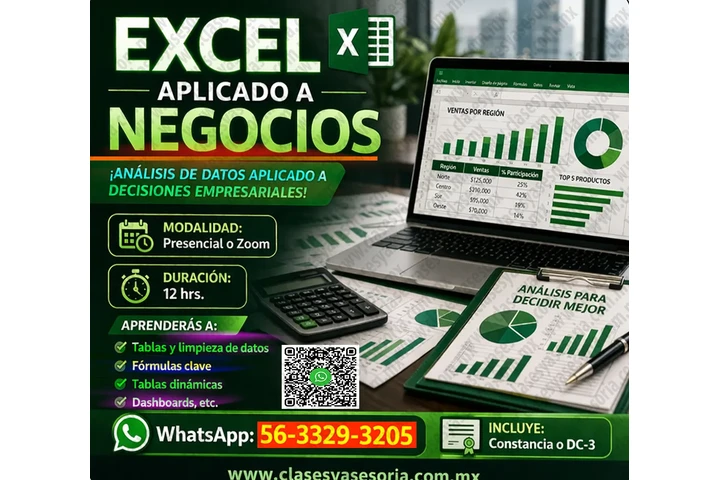 CURSOS de EXCEL a domicilio image 1