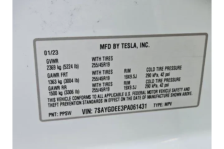 $28799 : Tesla Model Y 2023 AWD Long image 6