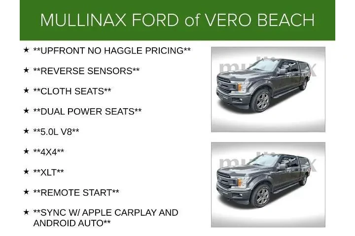 $22900 : Ford F-150 2019 4x4 XLT 4dr image 6