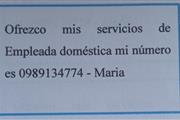 Busco trabajo de niñera en qui en Quito