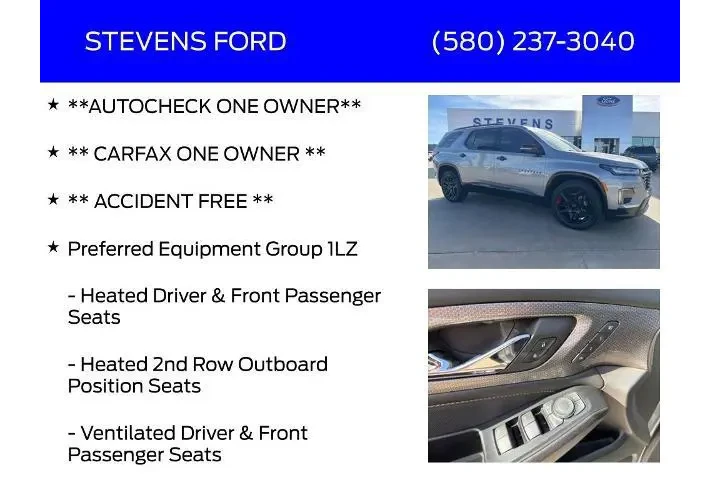 $34750 : Chevrolet Traverse 2023 Prem image 6