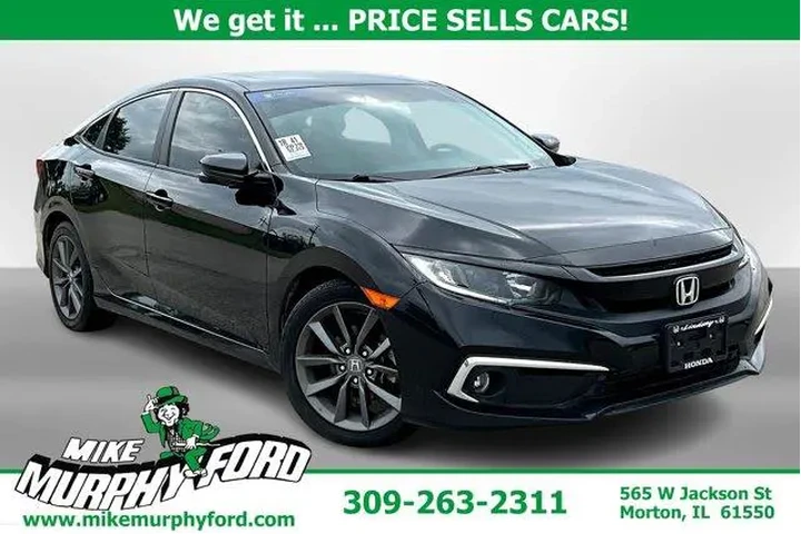 $21995 : Honda Civic 2019 EX 4dr Seda image 1