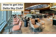 How to get intoDelta Sky Club? en Wilmington