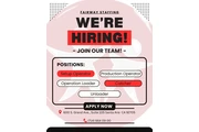 We are Hiring in OC AREA en Orange County