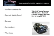 $27985 : Toyota Tacoma 2018 4x4 TRD S thumbnail