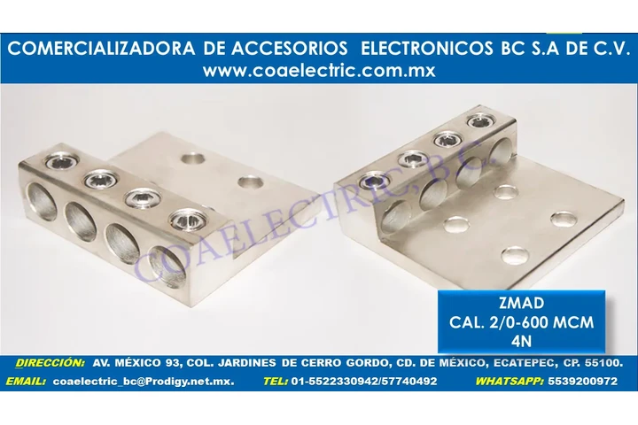 ZAPATA DE 4 CABLES ESC CAL.600 image 6