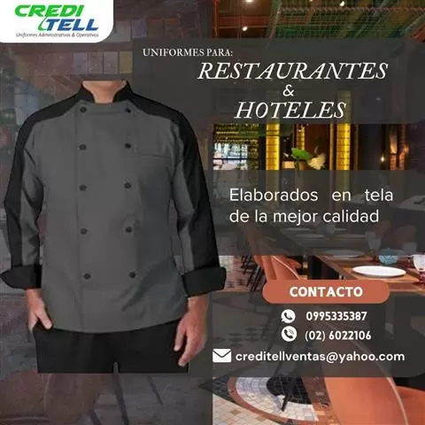 $1 : CHAQUETAS PARA RESTAURANTES image 1