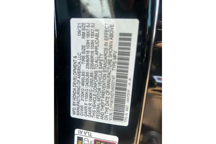 $25164 : Honda CR-V 2022 EX 4dr SUV image 9