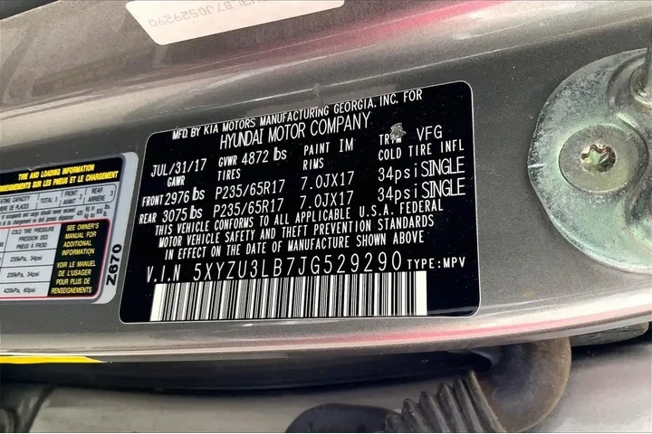 $10051 : Hyundai SANTA FE Sport 2018 image 7