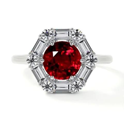 $2087 : Shop Antique Ruby Rings image 1