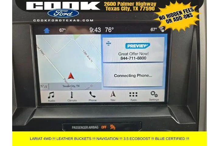 $29983 : Ford F-150 2019 4x4 XLT 4dr image 6