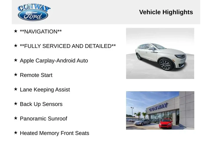 $20998 : Lincoln Nautilus 2019 Select image 8