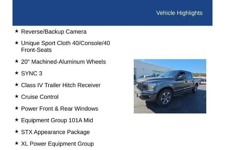 $25500 : Ford F-150 2020 4x2 XL 4dr S image 6