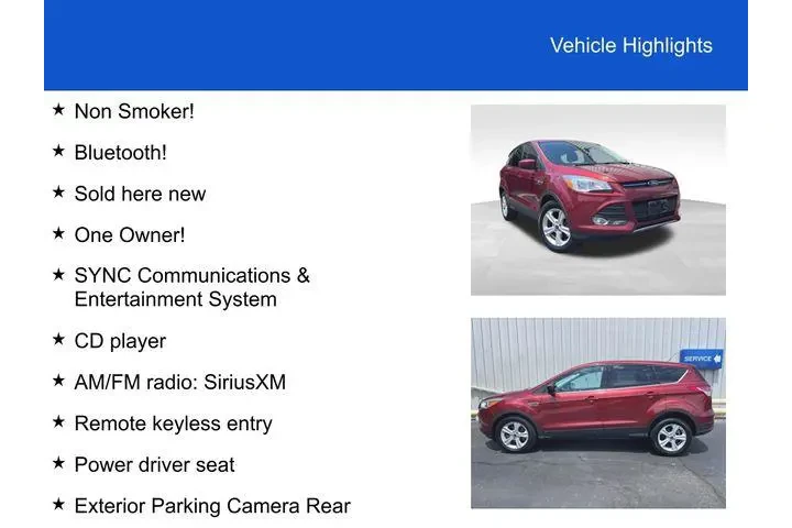 $8000 : Ford Escape 2014 AWD SE 4dr image 2