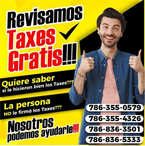 Revisamos taxes gratis! image 1