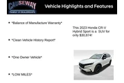 $30874 : Honda CR-V Hybrid 2023 AWD S thumbnail