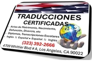 █►CARTAS PODER🔎TRADUCCIONES🎯 en Los Angeles