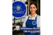 Busco meseras en Miami