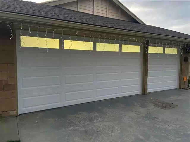 Single and two car garage door image 1