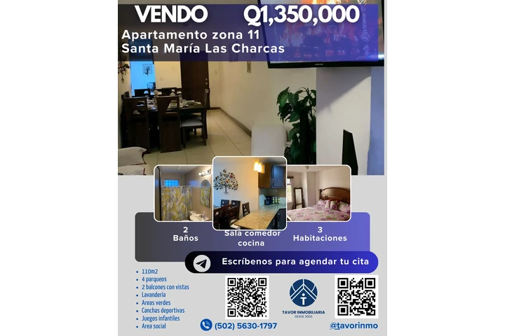 $169000 : Apartamento zona 11 en Venta image 8