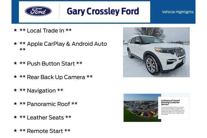 $30000 : Ford Explorer 2021 AWD Plati image 6