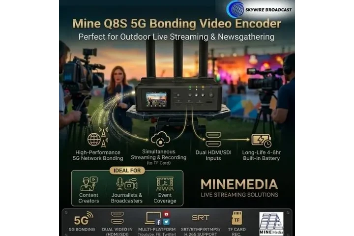 $855 : Mine Q8S 5G Bonding Video Enco image 1