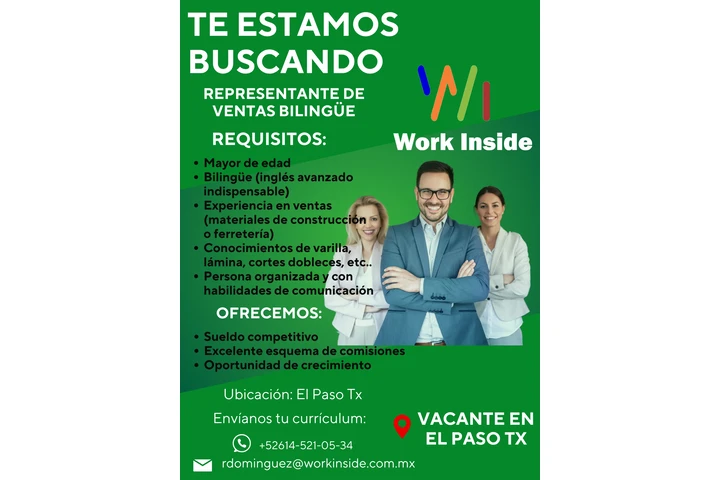 Asesor de ventas bilingüe image 1