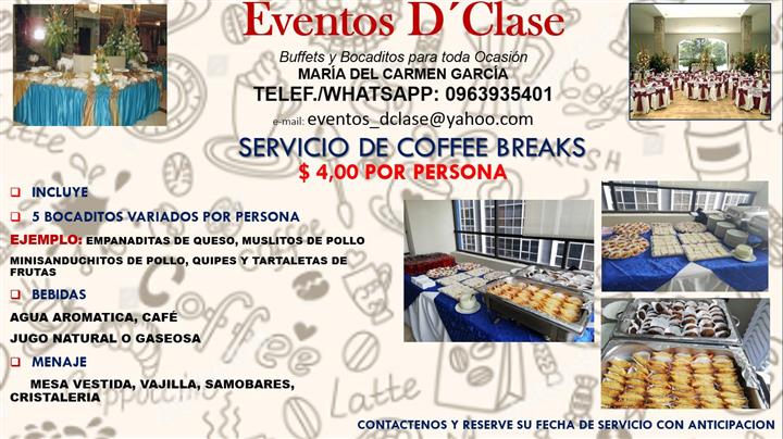 EVENTOS D'CLASE - CATERING image 10