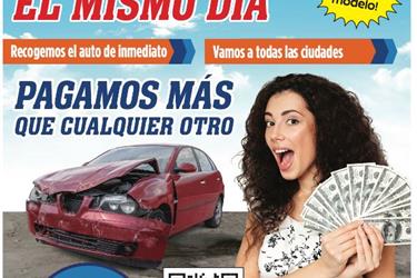 VENDEME TU CARRO PARA EL YONKE en Los Angeles