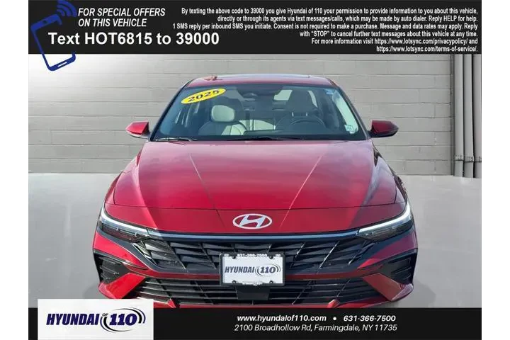 $22995 : Hyundai ELANTRA 2025 Limited image 2