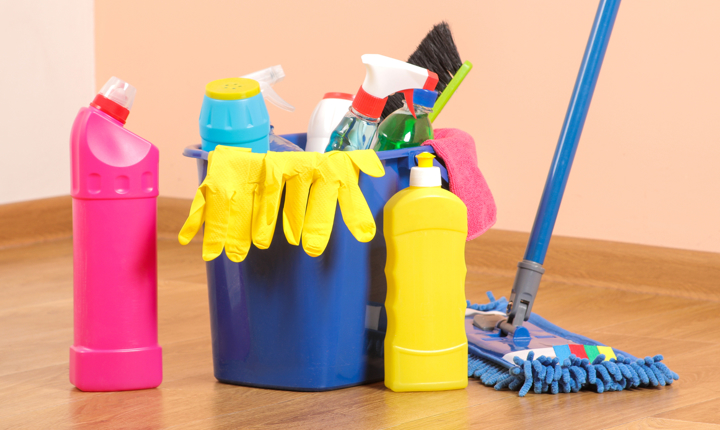 Artículos para una limpieza de casa