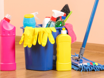 Artículos para una limpieza de casa