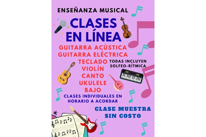 CLASES EN LINEA MÚSICA image 1