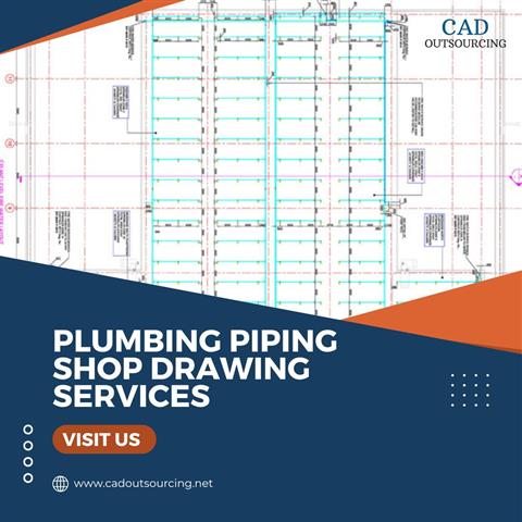 Plumbing Piping Shop Drawing image 1