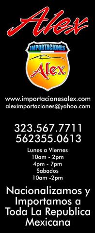 ALEX IMPORTACIONES1981 AL 2016 image 1