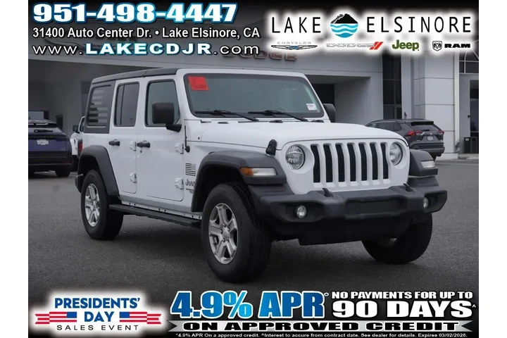 $25965 : Jeep Wrangler Unlimited 2020 image 1