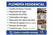 Plomeria Residencial Economica en Los Angeles