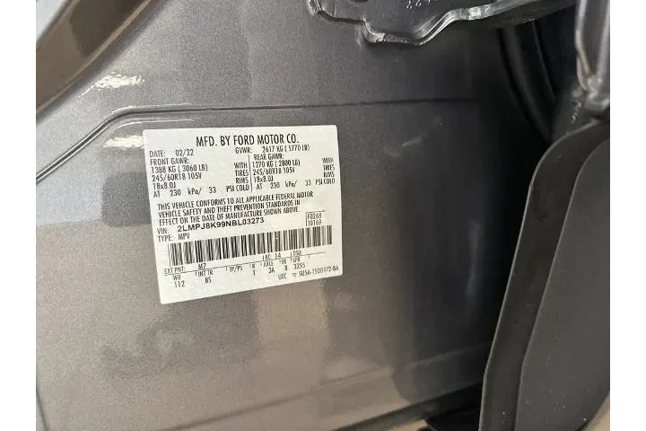 $37989 : Lincoln Nautilus 2022 AWD Re image 10