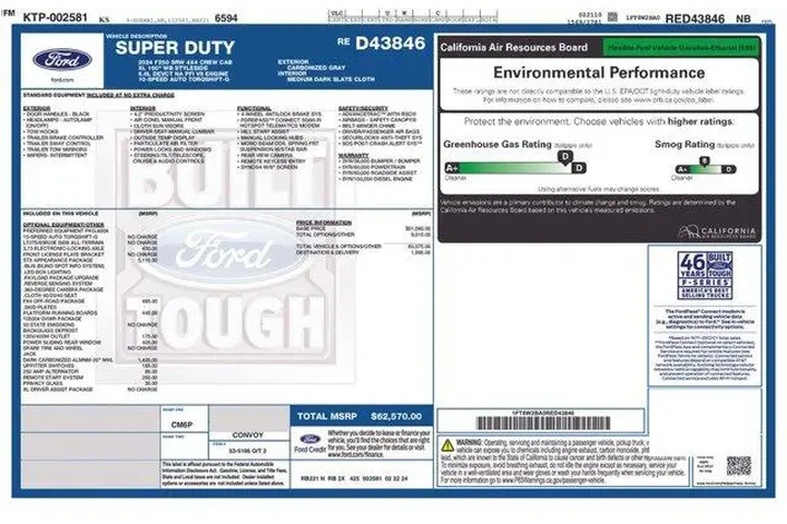 $39986 : Ford F-250 Super Duty 2024 4 image 2