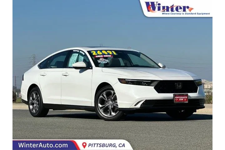 $26491 : Honda Accord 2024 EX 4dr Sed image 1