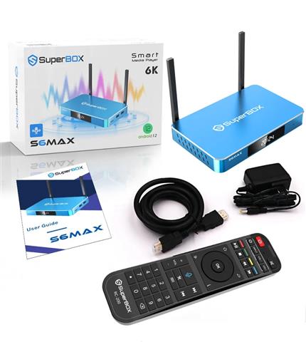 $380 : SuperBox S6 Max Android TV Box image 1