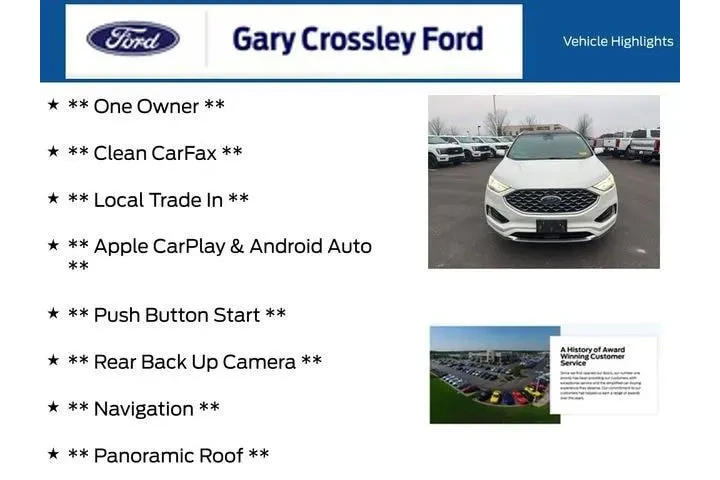 $24000 : Ford Edge 2022 AWD Titanium image 6